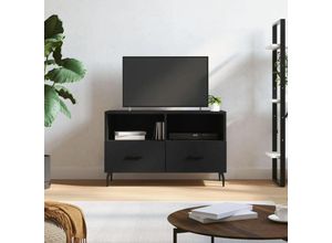 8720845426583 - Bonnevie - TV-SchrankTV-Möbel Schwarz 80x36x50 cm Holzwerkstoff vidaXL