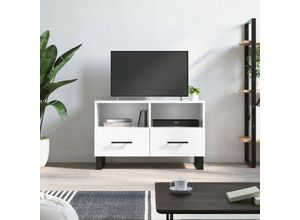 8720845426675 - Bonnevie - TV-SchrankTV-Möbel Hochglanz-Weiß 80x36x50 cm Holzwerkstoff vidaXL 8720845426675 - Bonnevie - TV-SchrankTV-Möbel Hochglanz-Weiß 80x36x50 cm Holzwerkstoff vidaXL