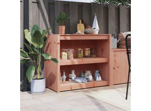 8720845433666 - Bonnevie - Outdoor-Küchenschrank 106x55x92 cm Massivholz Douglasie vidaXL51092