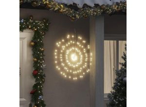 8720845435110 - Bonnevie - Weihnachtsbeleuchtung Feuerwerk 140 LEDs Warmweiß 17 cm vidaXL642543