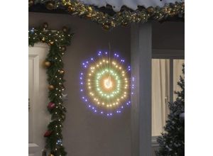 8720845435172 - Bonnevie - Weihnachtsbeleuchtung Feuerwerk 140 LEDs Mehrfarbig 17 cm vidaXL131486