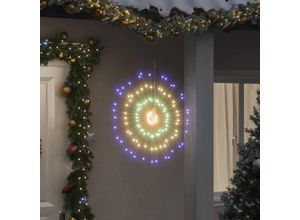 8720845435189 - Weihnachtsbeleuchtungen Feuerwerk 4 Stk 140 LEDs Mehrfarbig vidaXL - Mehrfarbig