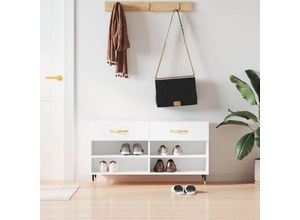 8720845441968 - Bonnevie - SchuhbankSitzbank Weiß 102x35x55 cm Holzwerkstoff vidaXL 8720845441968 - Bonnevie - SchuhbankSitzbank Weiß 102x35x55 cm Holzwerkstoff vidaXL