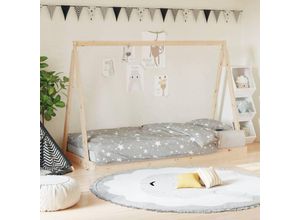 8720845445522 - Bonnevie - KinderbettEinzelbette 90x190 cm Massivholz Kiefer vidaXL
