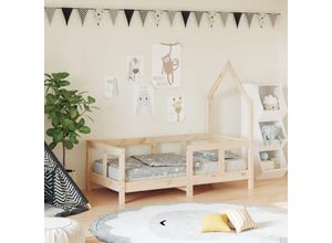 8720845445768 - Bonnevie - KinderbettEinzelbette 70x140 cm Massivholz Kiefer vidaXL