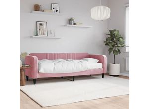 8720845464097 - Bonnevie - TagesbettGästebett mit Matratze Rosa 80x200 cm Samt vidaXL 8720845464097 - Bonnevie - TagesbettGästebett mit Matratze Rosa 80x200 cm Samt vidaXL