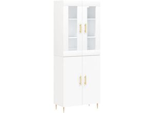 8720845476236 - Vidaxl - Highboard Weiß 695x34x180 cm Holzwerkstoff