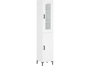 8720845485917 - Vidaxl - Highboard Weiß 345x34x180 cm Holzwerkstoff Weiß 8720845485917 - Vidaxl - Highboard Weiß 345x34x180 cm Holzwerkstoff Weiß