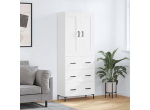8720845491673 - Bonnevie - HighboardKommode Weiß 695x34x180 cm Holzwerkstoff vidaXL 8720845491673 - Bonnevie - HighboardKommode Weiß 695x34x180 cm Holzwerkstoff vidaXL