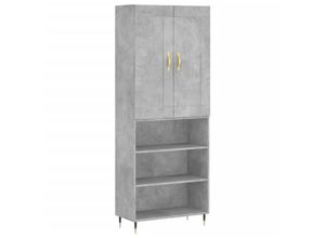 8720845494759 - Highboard Sideboard Betongrau 695x34x180 cm Holzwerkstoff vidaXL 8720845494759 - Highboard Sideboard Betongrau 695x34x180 cm Holzwerkstoff vidaXL