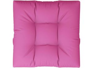 8720845699055 - Bonnevie - Palettenkissen Palettenauflage Rosa 70x70x12 cm Stoff vidaXL