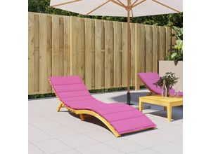 8720845708641 - Bonnevie - Sonnenliegen-AuflageGartenliege Rosa Oxford-Gewebe vidaXL