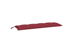 8720845711221 - Gartenbank-Auflagen 2 Stk Weinrot 150x50x7 cm Oxford-Gewebe vidaXL