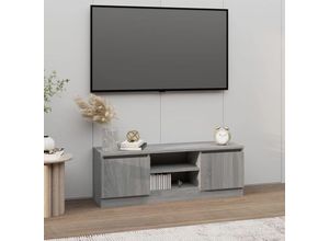 8720845735135 - Vidaxl - TV-SchrankTV-Möbel mit Tür Grau Sonoma 102x30x36 cm