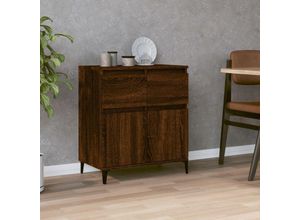 8720845737818 - Sideboard，Kommode Braun Eichen-Optik 60x35x70 cm Holzwerkstoff vidaXL