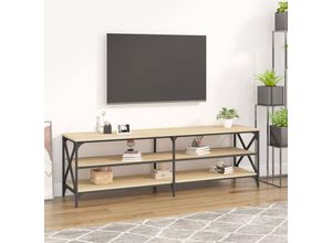 8720845742300 - Bonnevie - TV-SchrankTV-Möbel Sonoma-Eiche 160x40x50 cm Holzwerkstoff vidaXL