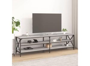 8720845742379 - TV-Schrank，TV-Möbel Grau Sonoma 180x40x50 cm Holzwerkstoff vidaXL