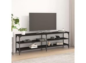 8720845742492 - Bonnevie - TV-SchrankTV-Möbel Schwarz 160x30x50 cm Holzwerkstoff vidaXL