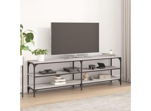 8720845742522 - Bonnevie - TV-SchrankTV-Möbel Grau Sonoma 160x30x50 cm Holzwerkstoff vidaXL