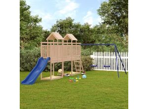 8720845757144 - Bonnevie - SpielturmKlettergerüst Massivholz Kiefer vidaXL