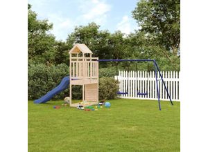 8720845757380 - Bonnevie - SpielturmKlettergerüst Massivholz Kiefer vidaXL