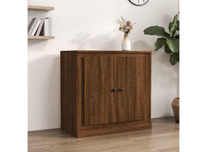 8720845790813 - Sideboard，Kommode Braun Eichen-Optik 70x355x675 cm Holzwerkstoff vidaXL