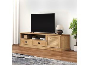 8720845845865 - Vidaxl - TV-SchrankTV-Möbel vigo 156x40x40 cm Massivholz Kiefer