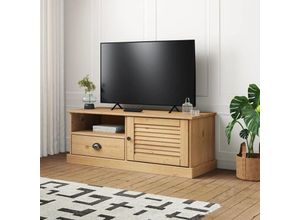 8720845845896 - Bonnevie - TV-SchrankTV-Möbel vigo 106x40x40 cm Massivholz Kiefer vidaXL