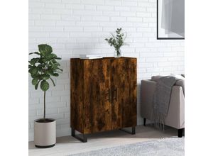 8720845863562 - Vidaxl - Sideboard Räuchereiche 695x34x90 cm Holzwerkstoff Braun