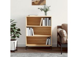 8720845866501 - Bonnevie - BücherregalStandregal Sonoma-Eiche 695x325x90 cm Holzwerkstoff vidaXL