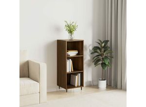 8720845868864 - Bonnevie - SideboardKommode Braun Eichen-Optik 345x325x90 cm Holzwerkstoff vidaXL