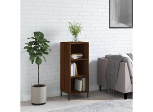 8720845869182 - Bonnevie - SideboardKommode Braun Eichen-Optik 345x325x90 cm Holzwerkstoff vidaXL