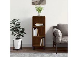 8720845869342 - Bonnevie - SideboardKommode Braun Eichen-Optik 345x325x90 cm Holzwerkstoff vidaXL