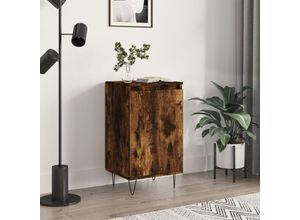 8720845872892 - Bonnevie - SideboardKommode Räuchereiche 40x35x70 cm Holzwerkstoff vidaXL