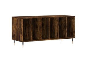 8720845877569 - Vidaxl - Plattenschrank Räuchereiche 100x38x48 cm Holzwerkstoff Braun