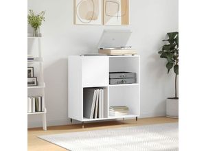 8720845877750 - Bonnevie - KommodePlattenschrank Weiß 845x38x89 cm Holzwerkstoff vidaXL 8720845877750 - Bonnevie - KommodePlattenschrank Weiß 845x38x89 cm Holzwerkstoff vidaXL