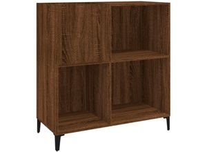 8720845879105 - Vidaxl - Plattenschrank Braun Eichen-Optik 845x38x89 cm Holzwerkstoff Braun