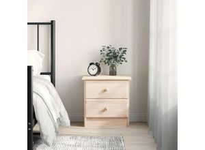 8720845886493 - Bonnevie - NachttischBeistelltisch alta 43x35x405 cm Massivholz Kiefer vidaXL