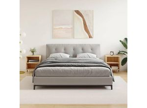 8720845904227 - Bonnevie - 2er-Set NachttischeBeistelltische Sonoma-Eiche 40x30x50 cm Holzwerkstoff vidaXL