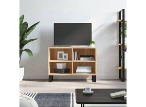 8720845906269 - TV-Schrank，TV-Möbel Sonoma-Eiche 695x30x50 cm Holzwerkstoff vidaXL