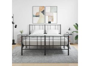 8720845908362 - Bonnevie - 2er-Set NachttischeBeistelltische Grau Sonoma 40x35x475 cm Holzwerkstoff vidaXL 8720845908362 - Bonnevie - 2er-Set NachttischeBeistelltische Grau Sonoma 40x35x475 cm Holzwerkstoff vidaXL
