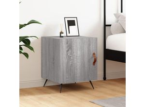 8720845910914 - Bonnevie - NachttischBeistelltisch Grau Sonoma 40x40x50 cm Holzwerkstoff vidaXL 8720845910914 - Bonnevie - NachttischBeistelltisch Grau Sonoma 40x40x50 cm Holzwerkstoff vidaXL