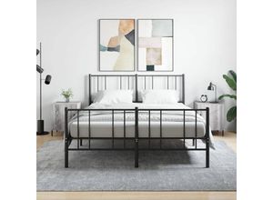 8720845911720 - Bonnevie - 2er-Set NachttischeBeistelltische Grau Sonoma 40x40x50 cm Holzwerkstoff vidaXL