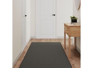 8720845924140 - Vidaxl - Teppichläufer Sisal-Optik Anthrazit 80x400 cm Anthrazit