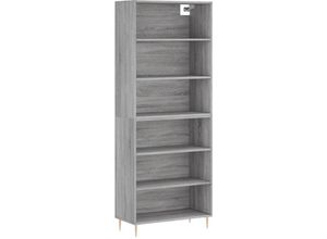 8720845929282 - Highboard Betongrau 695x325x180 cm Holzwerkstoff Vidaxl