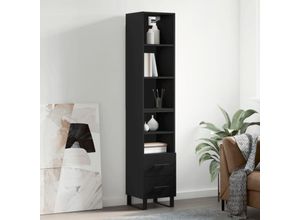 8720845931575 - Vidaxl - Highboard Schwarz 345x34x180 cm Holzwerkstoff Schwarz 8720845931575 - Vidaxl - Highboard Schwarz 345x34x180 cm Holzwerkstoff Schwarz