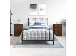 8720845939618 - 2er-Set Nachttische,Beistelltische Braun Eichen-Optik 40x36x60 cm Holzwerkstoff vidaXL 8720845939618 - 2er-Set Nachttische,Beistelltische Braun Eichen-Optik 40x36x60 cm Holzwerkstoff vidaXL