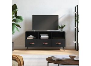 8720845944308 - Bonnevie - TV-SchrankTV-Möbel Schwarz 102x36x50 cm Holzwerkstoff vidaXL