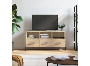 8720845944728 - Bonnevie - TV-SchrankTV-Möbel Sonoma-Eiche 102x36x50 cm Holzwerkstoff vidaXL