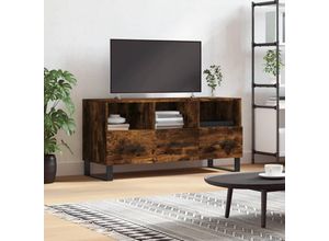 8720845944902 - Bonnevie - TV-SchrankTV-Möbel Räuchereiche 102x36x50 cm Holzwerkstoff vidaXL